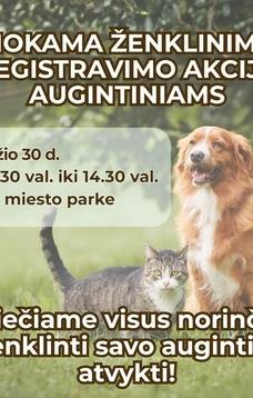 Bezpłatna kampania znakowania i rejestracji zwierząt domowych