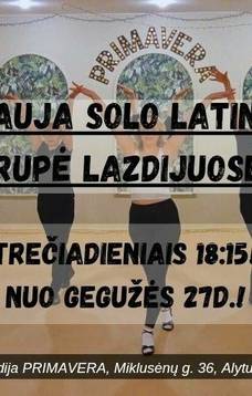 SOLO LATINO užsiėmimai Lazdijuose