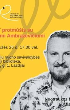 Burza mózgów MIRKT z Pauliusem Ambrazevičiusem