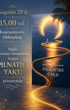 Nijolės Truskaitės - Tamulynienės knygos "Pilnaties taku" pristatymas