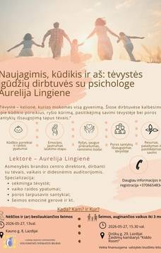 Susitikimas su psichologe Aurelija Lingiene