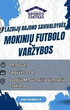 Lazdijų rajono savivaldybės mokinių futbolo varžybos