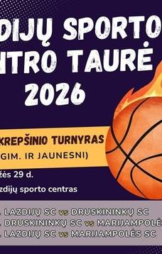 Lazdijų sporto centro taurė 2026