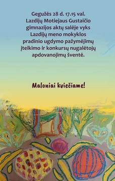 Lazdijų meno mokyklos pradinio ugdymo pažymėjimų įteikimo šventė