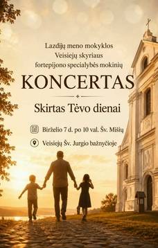 Koncertas, skirtas tėvo dienai