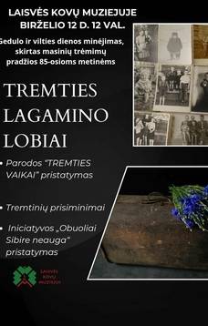 Gedulo ir vilties dienos minėjimas "Tremties lagamino lobiai"