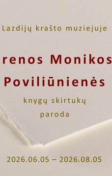 Wystawa zakładek zebranych przez Irenę Monikę Poviliūnienė