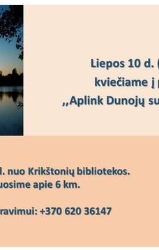 Wycieczka piesza „Dookoła Dunaju z książką i piosenką”