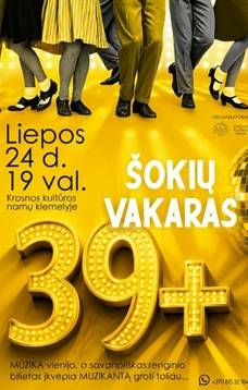 Šokių vakaras „39+“