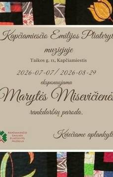 Wystawa rękodzieła Marytė Misevičienė