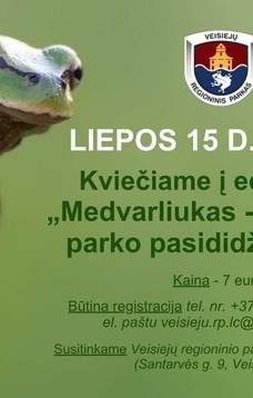 Edukacja „Medvarliukas – duma parku regionalnego”