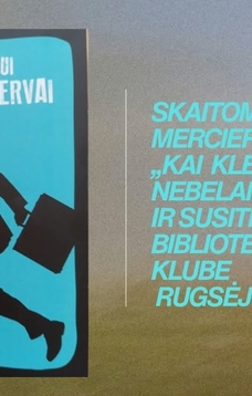 Knygų klubo susitikimas Krosnos bibliotekoje