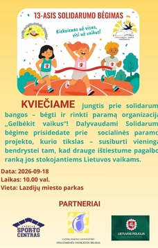 13-asis solidarumo bėgimas 