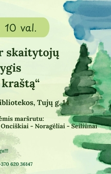 Pėsčiųjų žygis ,,Pažink savo kraštą"