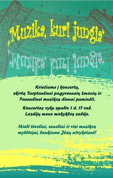 Koncertas "Muzika, kuri jungia"