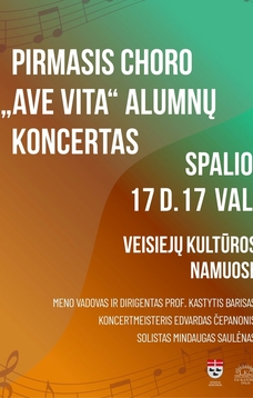 Pirmasis choro „Ave Vita“ alumnų koncertas