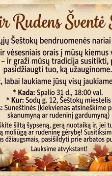 Moliūgų ir rudens šventė Šeštokuose