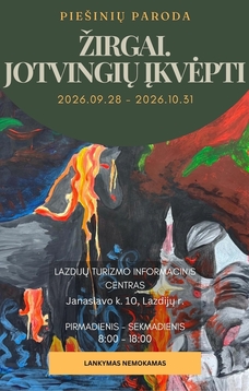 Piešinių paroda "Žirgai. Jotvingių įkvėpti"