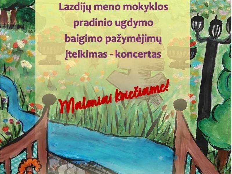 Lazdijų meno mokyklos koncertas