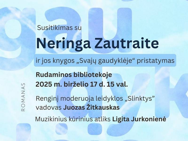 Treffen mit Neringa Zautraitė und Präsentation ihres Buches „Dream Catcher“