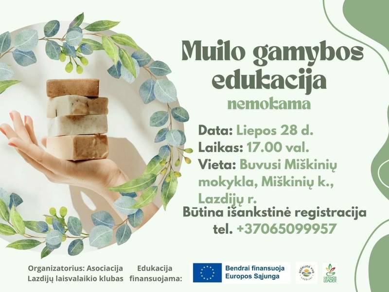 Muilo gamybos edukacija