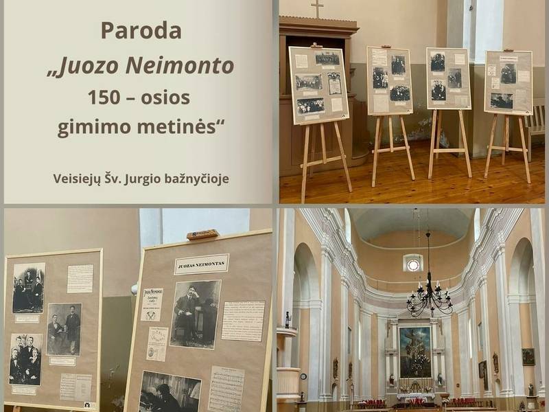 Выставка «150 лет со дня рождения Юозаса Неймонтаса»