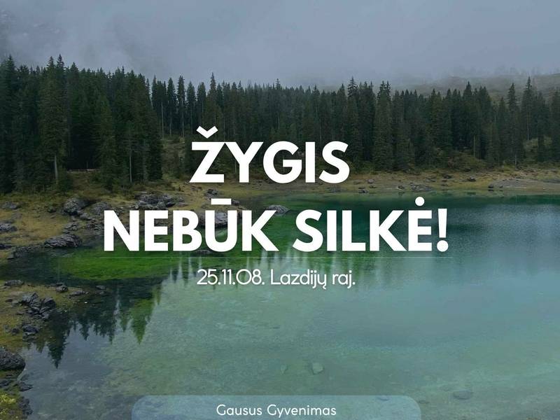 Žygis "Nebūk silkė!'