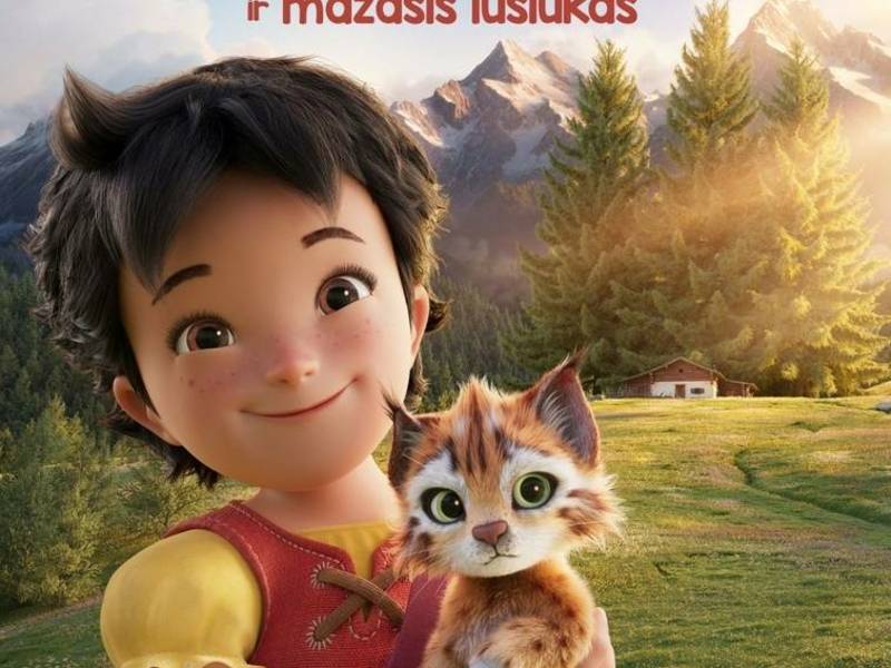 Animated film "Heidi and the Little Lynx"