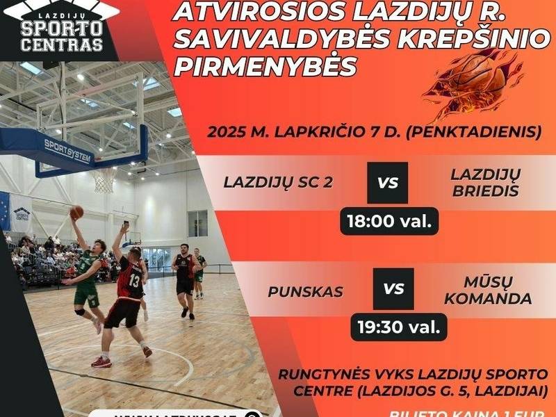 Offene Basketballmeisterschaften der Bezirksgemeinde Lazdijai