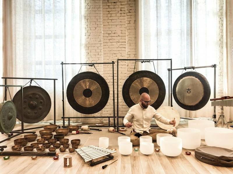 Transcendentinis garso patyrimas - gongų maudynės Lazdijai