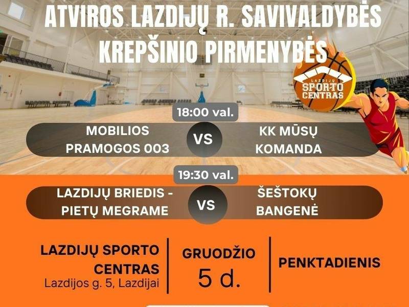 Atvirosios Lazdijų r. savivaldybės krepšinio pirmenybės