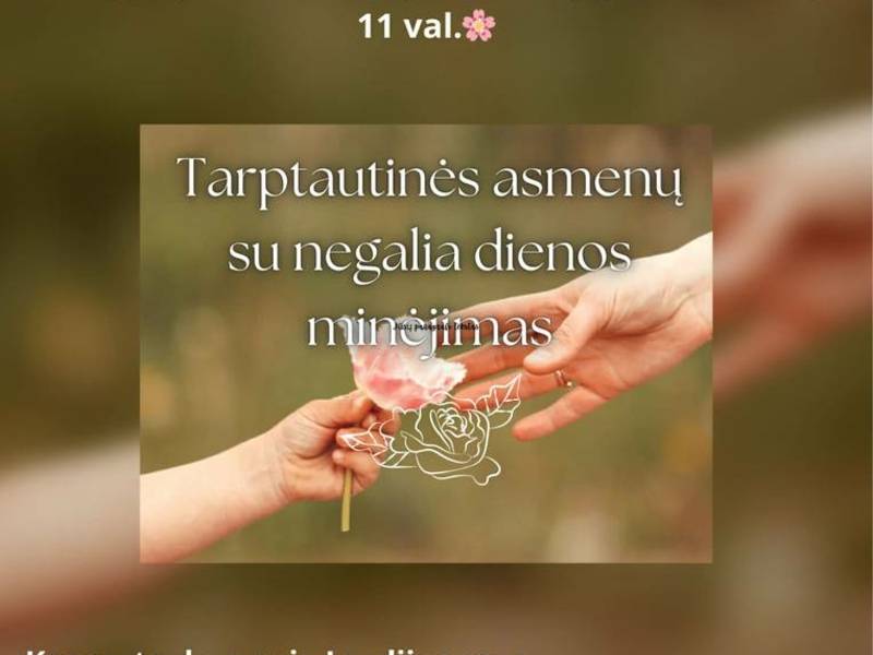 Obchody Międzynarodowego Dnia Osób Niepełnosprawnych