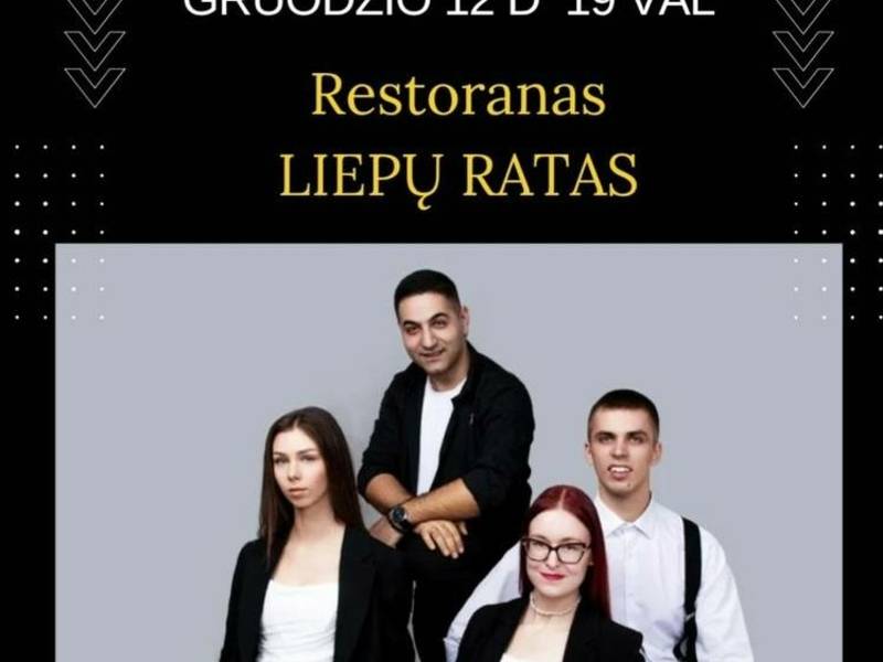 Gyvo garso grupės TENORAS koncertas