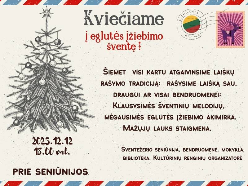 Eglutės įžiebimas Šventežeryje