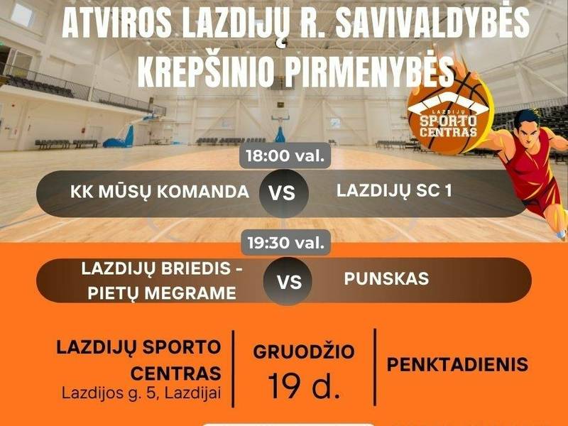 Offene Basketballmeisterschaften der Bezirksgemeinde Lazdijai