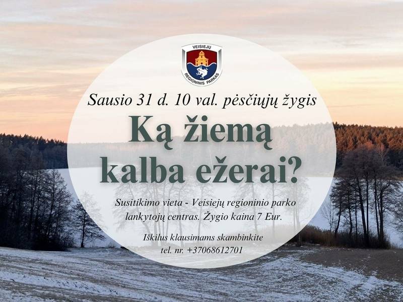 Wandertour „Was erzählen Seen im Winter?“