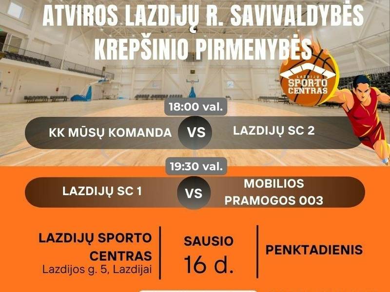 Atvirosios Lazdijų r. savivaldybės krepšinio pirmenybės