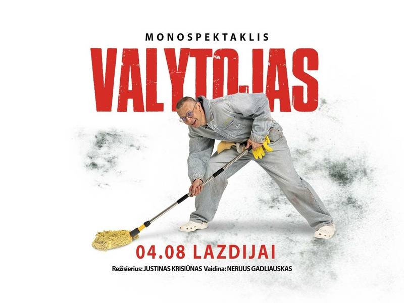 Premiere! Solo performance "The Cleaner"