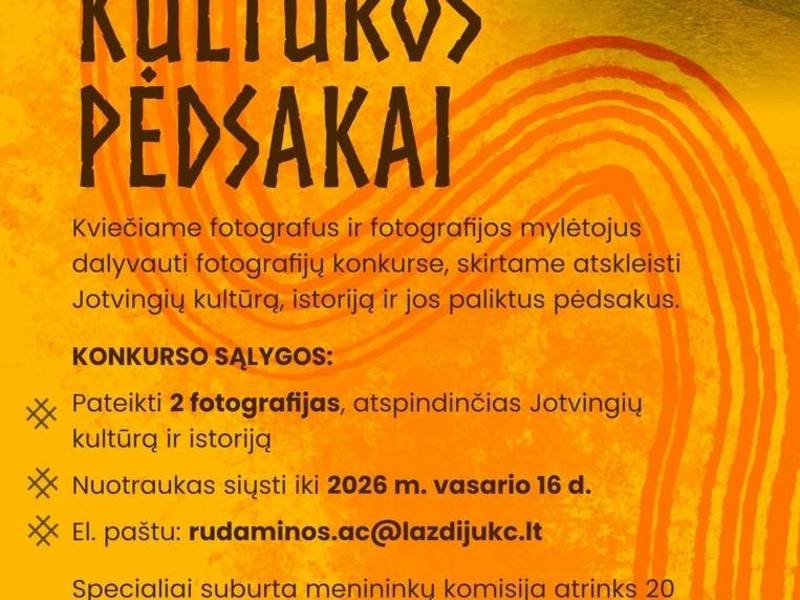 Fotografijų parodos "Jotvingių kultūros pėdsakai" pristatymas