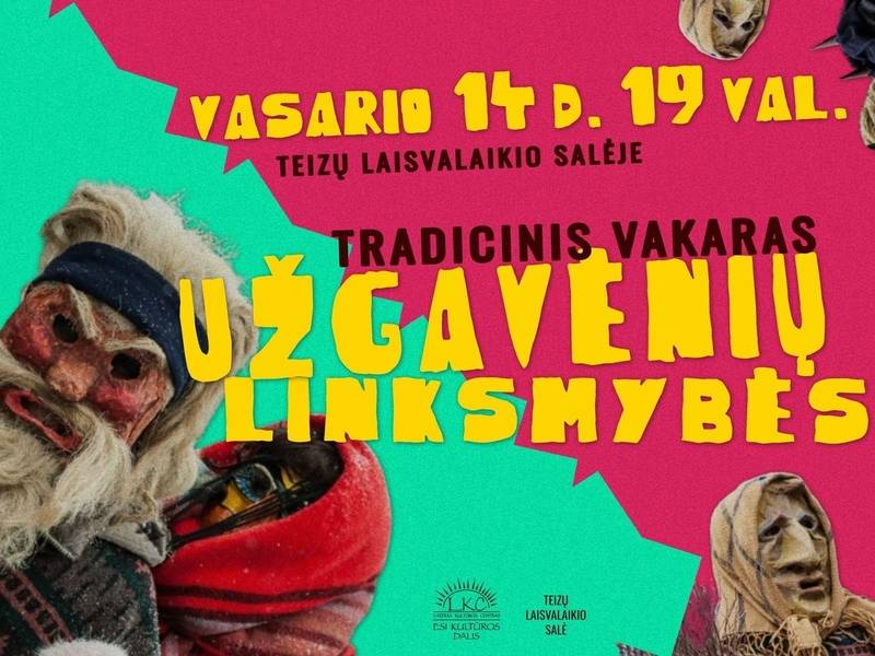 Tradicinis vakaras "Užgavėnių linksmybės"