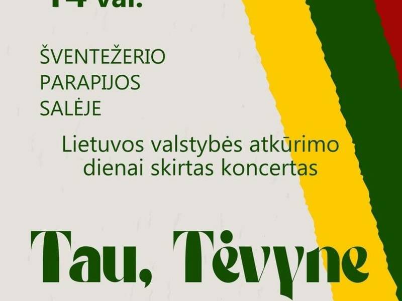 Koncertas "Tau, Tėvyne"