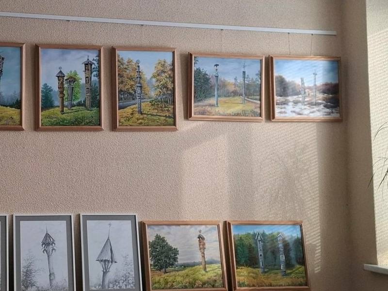 Raimondos Bolienės kūrybos paroda "Čiurlionio kelias"