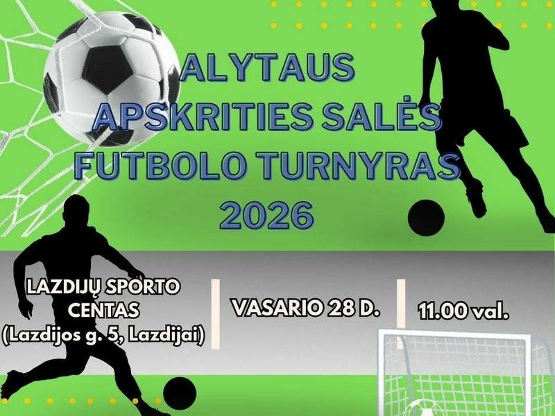 Turniej Halowej Piłki Nożnej Okręgu Alytus 2026