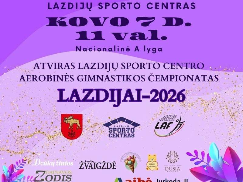 Open Lazdijai Sports Center Aerobic Gymnastics Championship "Lazdijai 2026"