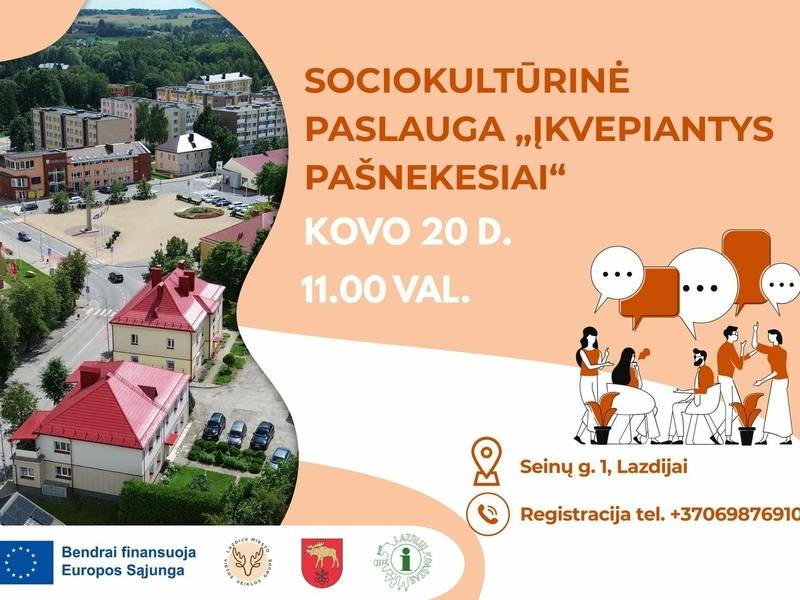 Usługa socjokulturalna „Inspirujące rozmowy”