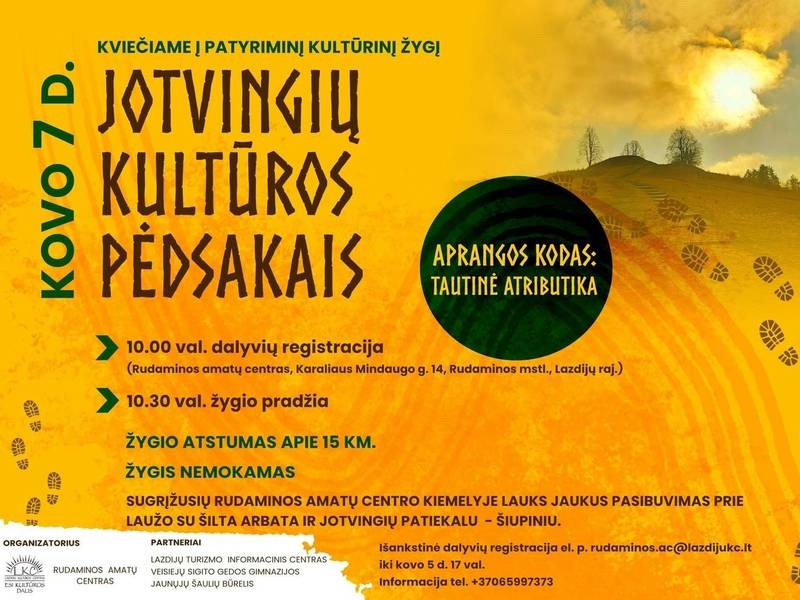 Erlebnisorientierte Kulturwanderung „Auf den Spuren der Jotvinger Kultur“