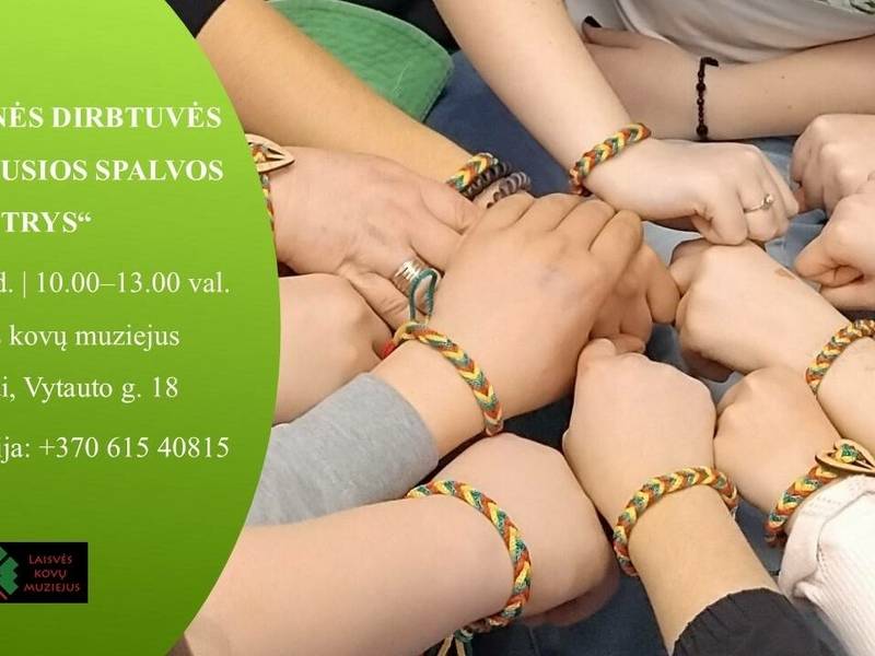 Creative workshop "Three Most Beautiful Colors"