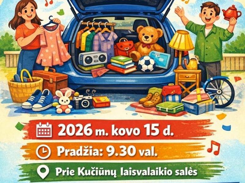 Bagažinių turgelis Kučiūnuose