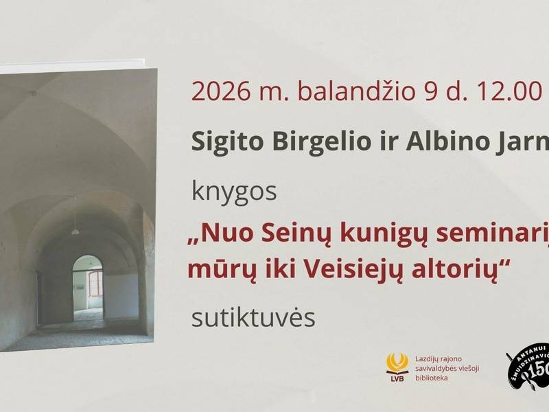 Buchvorstellung „Von den Mauern des Sejny-Seminars zu den Altären von Veisiejai“