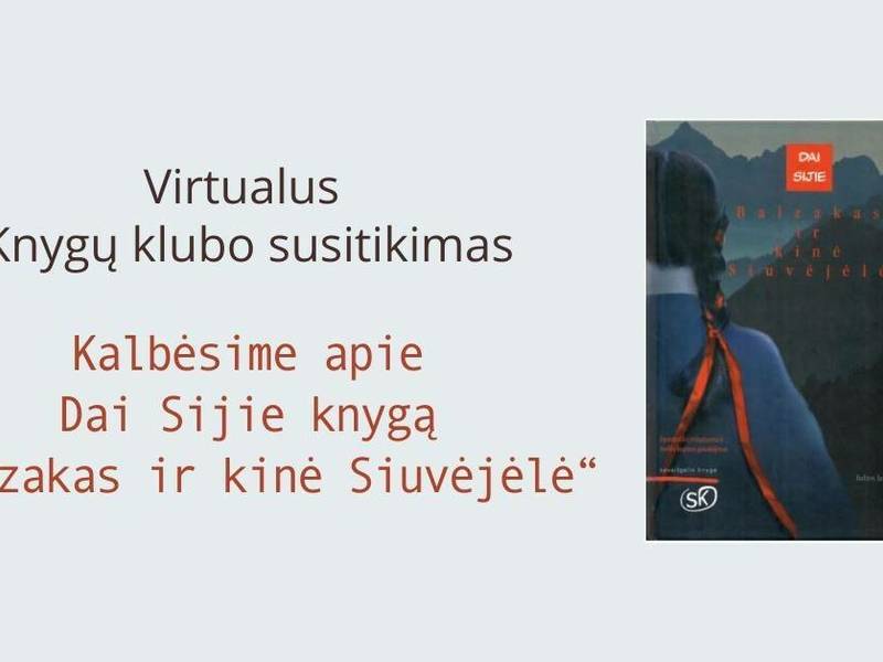 Virtualus knygų klubo susitikimas
